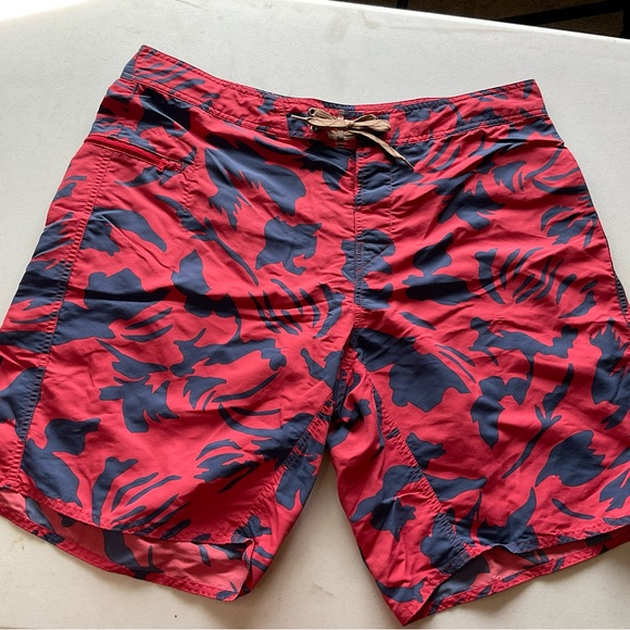 Patagonia Other - Patagonia Men's Red and Blue Swim Shorts size 38”